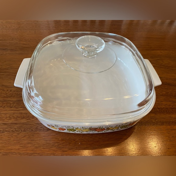 Vintage Spice of Life 10X10 Corning Ware Casserole Dish - Excellent Condition - Picture 2 of 6